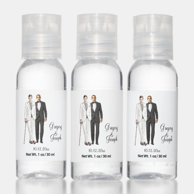Gay Wedding Sultry Hand Sanitizer (Set)