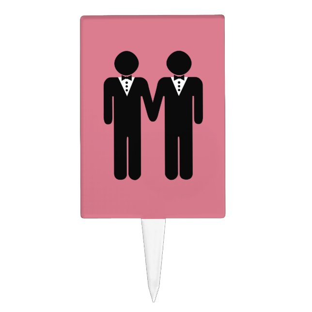 GAY WEDDING TOPPER MEN -.png (Front)