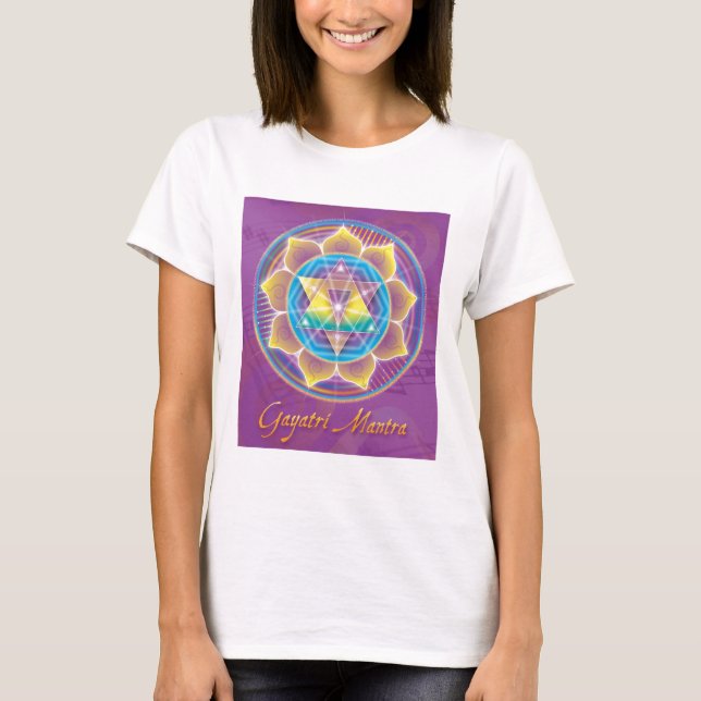 Gayatri Mantra T-Shirt (Front)
