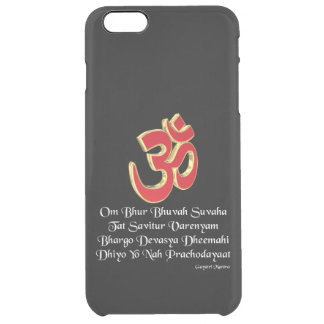 Gayatri mantra clear iPhone 6 plus case