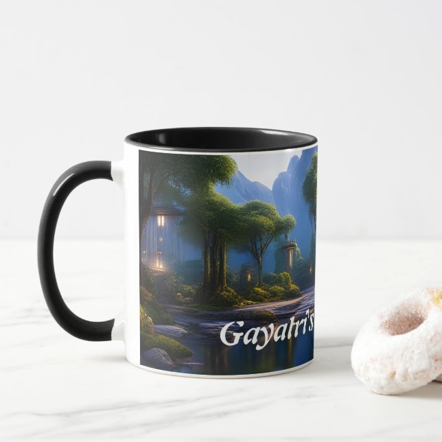 Gayatri's Morning Tea Mug (With Donut)