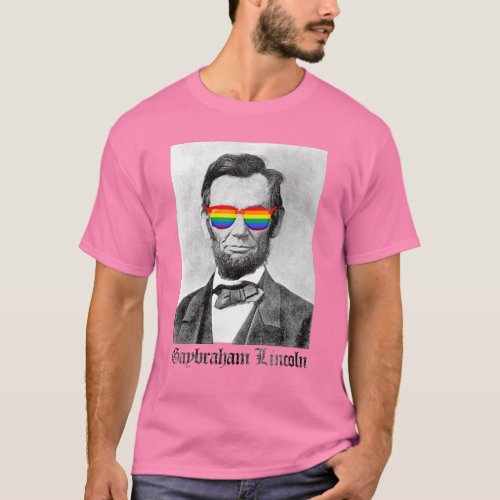 GAYBRAHAM LINCOLN T_Shirt