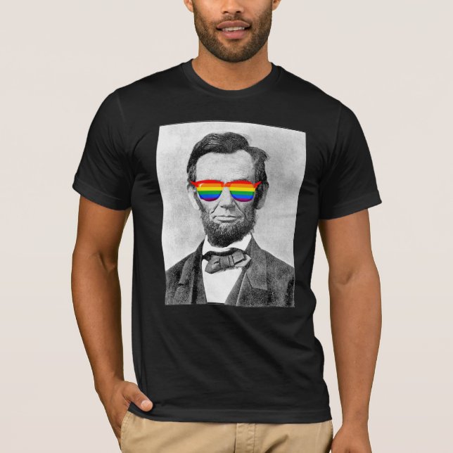 Gaybraham Lincoln T-Shirt (Front)
