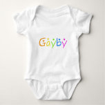 Gayby Baby Bodysuit at Zazzle