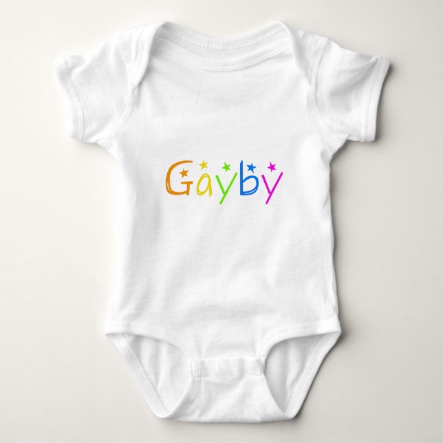 Gayby Baby Bodysuit (Front)