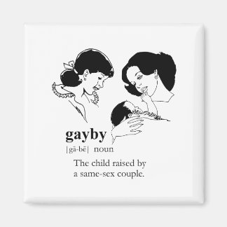 GAYBY (Lesbian) Magnet