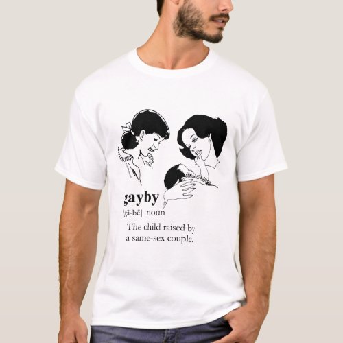 GAYBY Lesbian T_Shirt