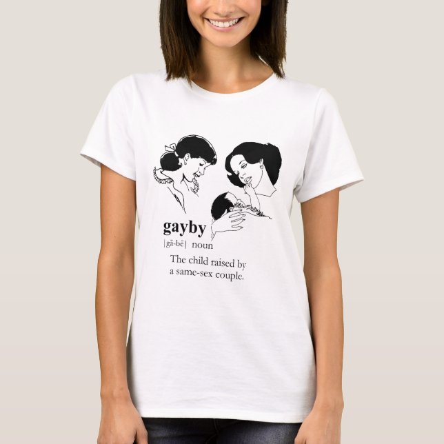 GAYBY (Lesbian) T-Shirt (Front)