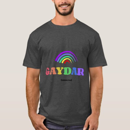Gaydar connected T_shirt 