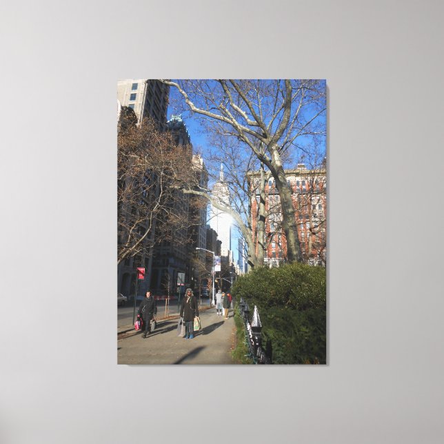 “Gaye Elise Beda”, “New York City, NYC” Canvas Print (Front)