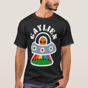 Gaylien Gay Bear  Pride For Men Women Cute Lgbtq   T-Shirt