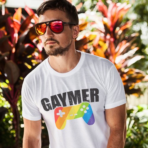 Gaymer Cool LGBT T_Shirt