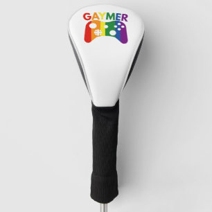 Gaymer Funny Video Game Pride Lover Gift Golf Head Cover