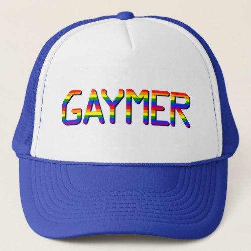 Gaymer Graphic Trucker Hat