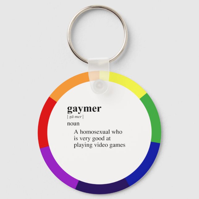 GAYMER KEYCHAIN (Front)