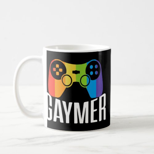 Gaymer LGBT Gamer  Coffee Mug