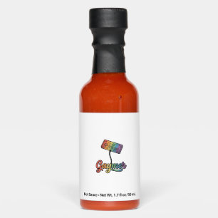 Gaymer Rainbow Gamer Vector Shirt Design_1 Hot Sauces