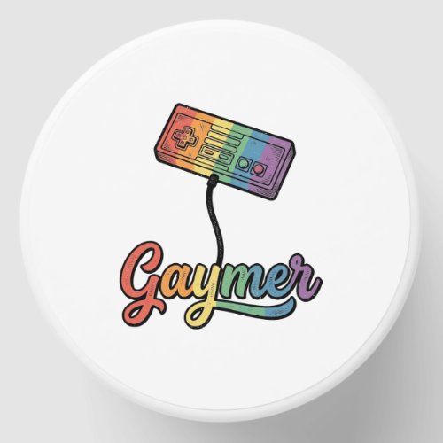 Gaymer Rainbow Gamer Vector Shirt Design_1 Mini Candle Favors