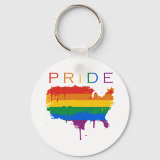 Gaymerican Pride Keychain
