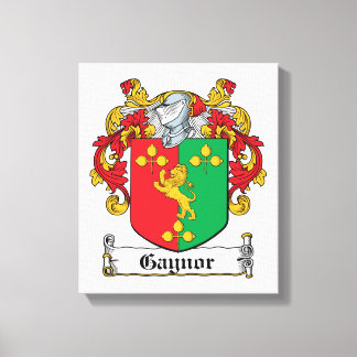 Gaynor Family Crest Canvas Print