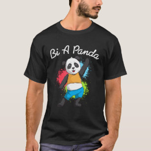 Gaypride Bi Panda Bear LGBT Gay Lesbian Bisexual T-Shirt