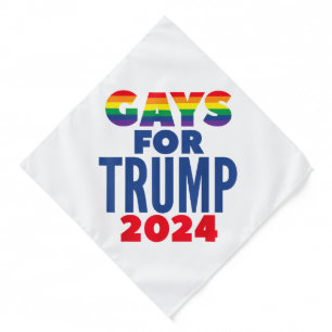 Gays For Trump 2024 Election Bandana