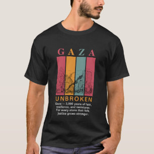 Gaza Solidarity T-Shirt – 3,000 Years of Faith