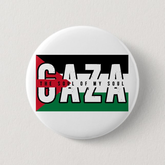 GAZA The Soul of My Soul Button (Front)