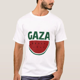 Gaza, watermelon colors, palestine solidarity T-Shirt