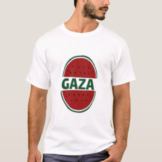 Gaza, watermelon colors, palestine solidarity, T-Shirt