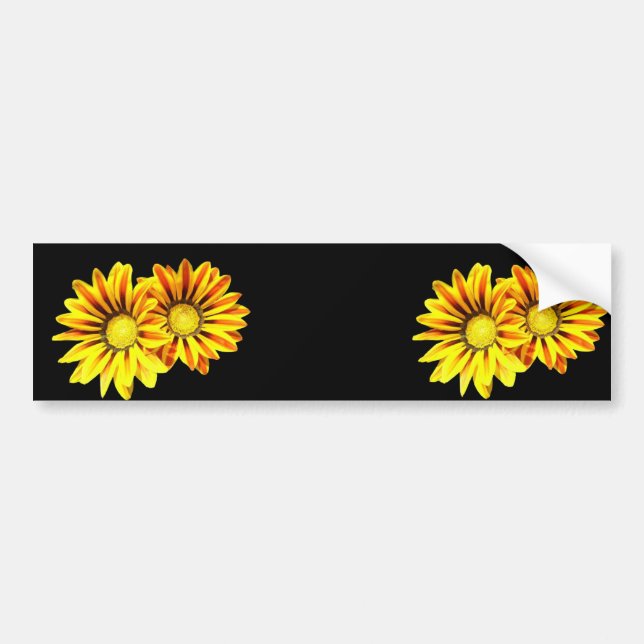 GAZANIA, GAZANIA BUMPER STICKER (Front)