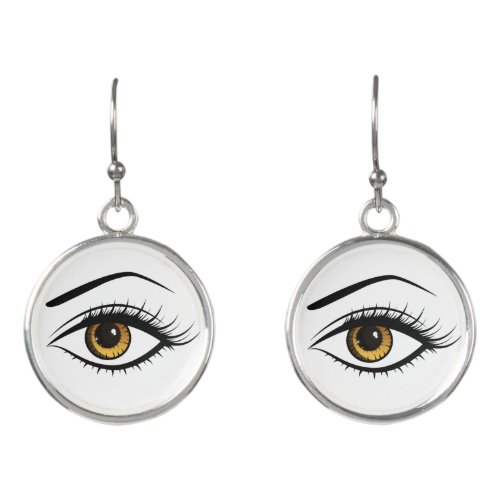 Gaze of Elegance Eye_Inspired Earrings Collection