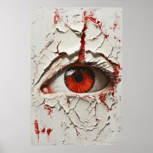 Gaze of the Crimson Eye Poster