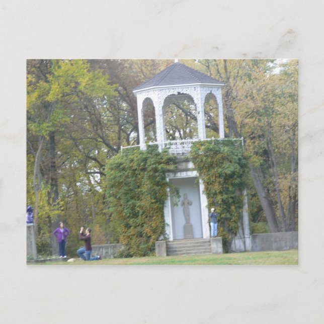 Gazebo at Allerton Park, IL Postcard (Front)