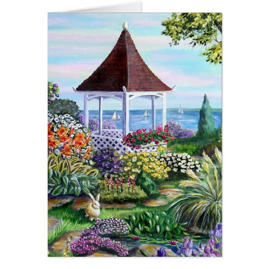 Gazebo garden card (Front)