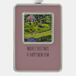 Gazebo in Bloom — Lafayette Park Christmas Ornament