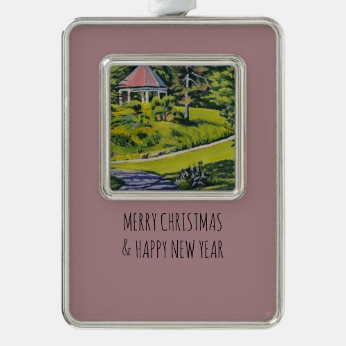Gazebo in Bloom — Lafayette Park Christmas Ornament