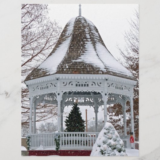 Gazebo in the Snow (Front)