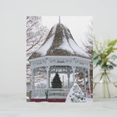 Gazebo in the Snow (Standing Front)