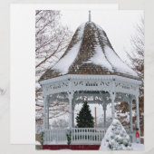 Gazebo in the Snow (Front/Back)