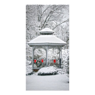 Gazebo in the Snow Card