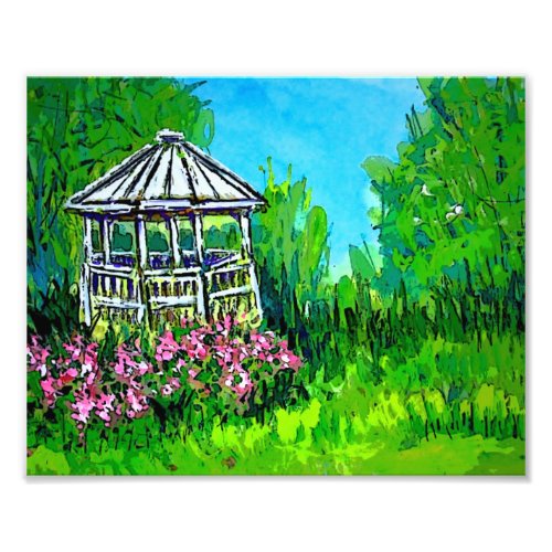 Gazebo Photo Print