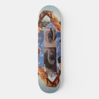 Gazed skateboard