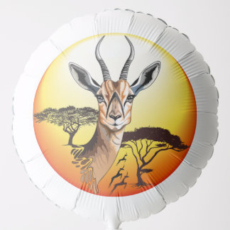 Gazelle African Antelope Wild  Animal Balloon