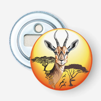 Gazelle African Antelope Wild  Animal Bottle Opener