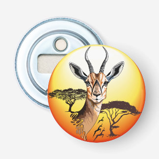 Gazelle African Antelope Wild  Animal Bottle Opener