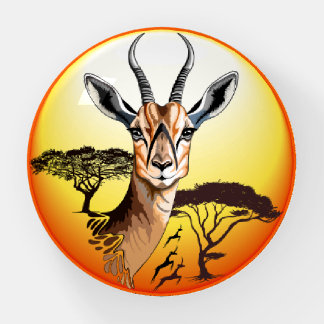 Gazelle African Antelope Wild  Animal Paperweight