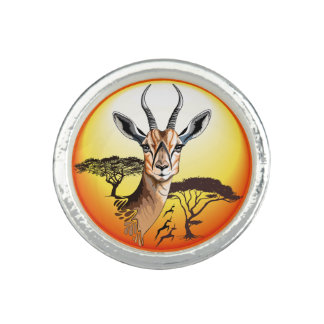 Gazelle African Antelope Wild  Animal Ring