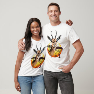 Gazelle African Antelope Wild  Animal T-Shirt
