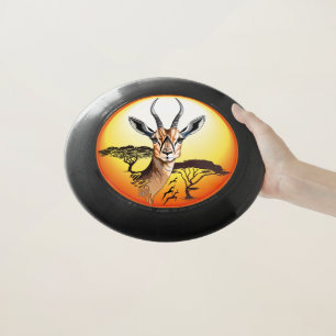 Gazelle African Antelope Wild  Animal Wham-O Frisbee